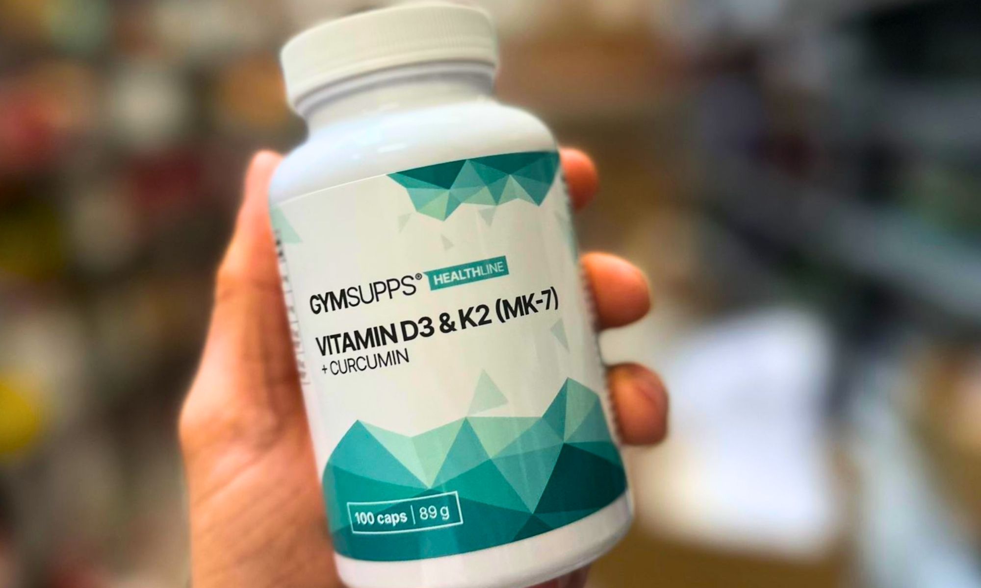 Vitamin D3+K2 (MK-7) + Curcumin